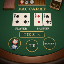 CashWin - Baccarat Table Game - High Stakes
