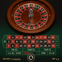 CashWin - Roulette Table Game - European Wheel